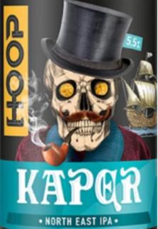 Kaper North East IPA etiket